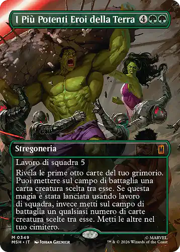 Earth's Mightiest Heroes - msh Spoiler