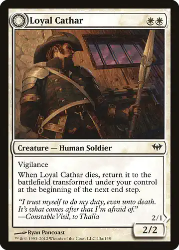 Loyal Cathar - dka Spoiler