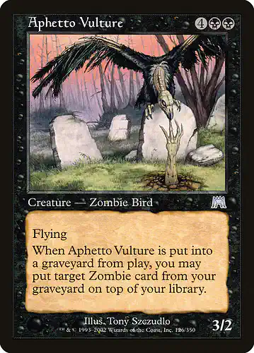 Aphetto Vulture - ons Spoiler