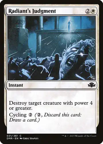 Radiant's Judgment - dmr Spoiler