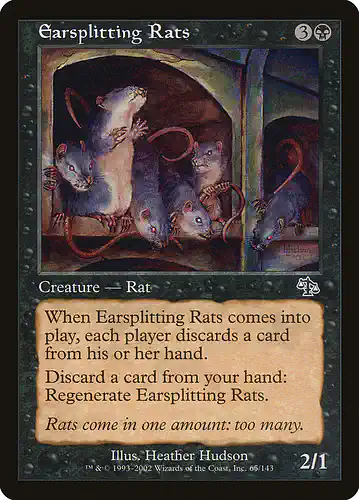 Earsplitting Rats - jud Spoiler