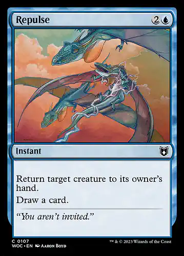 Repulse - woc Spoiler