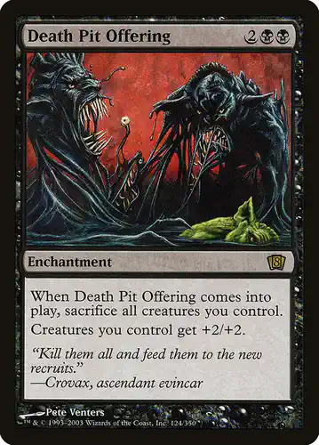 Death Pit Offering - 8ed Spoiler