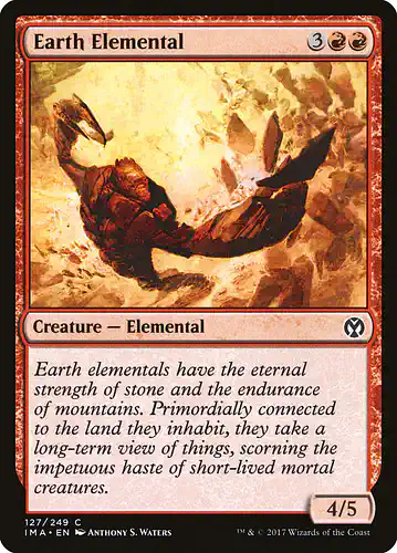 Earth Elemental - ima Spoiler