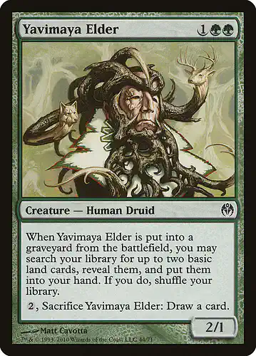 Yavimaya Elder - dde Spoiler