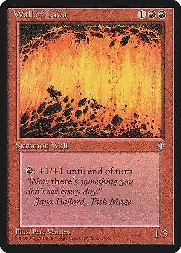 Wall of Lava - ice Spoiler