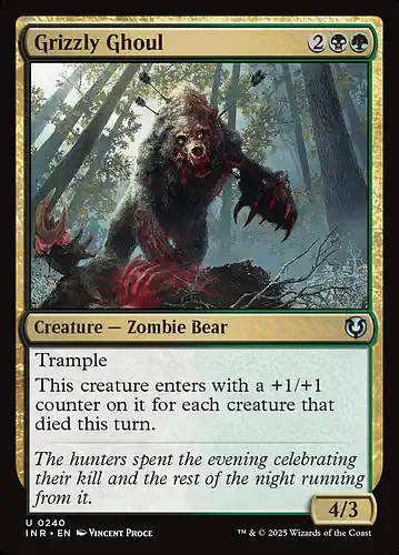 Grizzly Ghoul - inr Spoiler