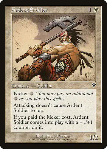 Ardent Soldier - inv Spoiler