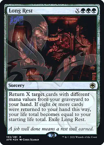 Long Rest - afr Spoiler