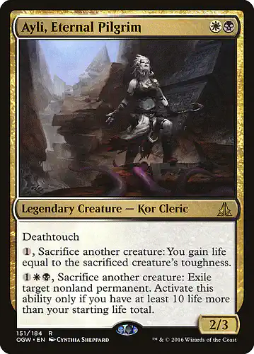 Ayli, Eternal Pilgrim - ogw Spoiler