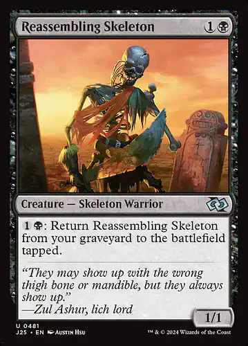 Reassembling Skeleton - j25 Spoiler