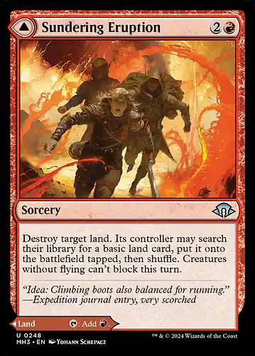 Sundering Eruption - mh3 Spoiler