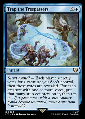 Trap the Trespassers - ltc Spoiler