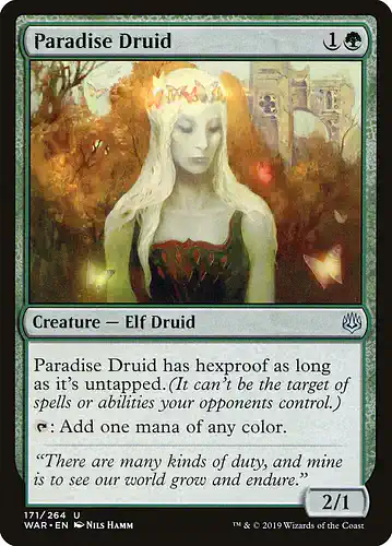 Paradise Druid - war Spoiler