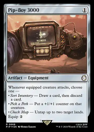 Pip-Boy 3000 - pip Spoiler