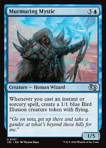 Murmuring Mystic - j25 Spoiler