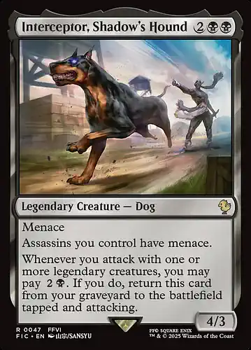 Interceptor, Shadow's Hound - fic Spoiler