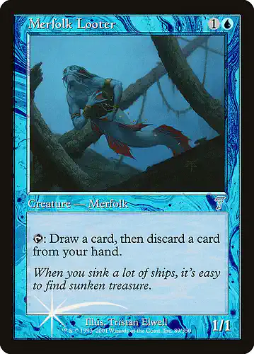 Merfolk Looter - 7ed Spoiler