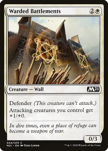 Warded Battlements - m21 Spoiler