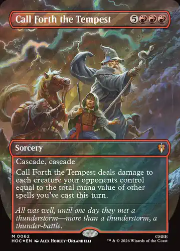 Call Forth the Tempest - hoc Spoiler