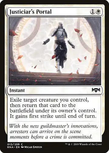 Justiciar's Portal - rna Spoiler