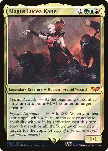Magus Lucea Kane - 40k Spoiler