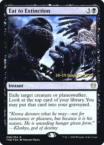 Eat to Extinction - thb Spoiler