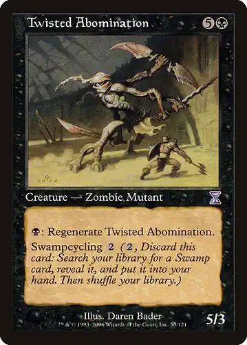 Twisted Abomination - tsb Spoiler