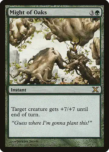 Might of Oaks - 10e Spoiler