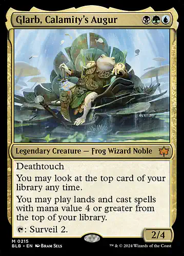 Glarb, Calamity's Augur - blb Spoiler