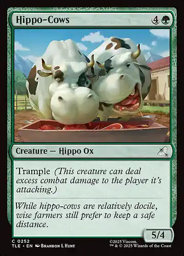 Hippo-Cows - tle Spoiler