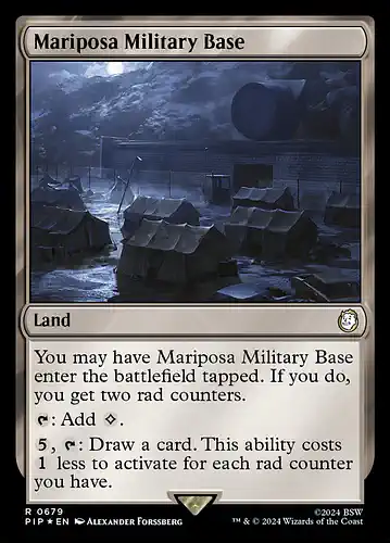 Mariposa Military Base - pip Spoiler