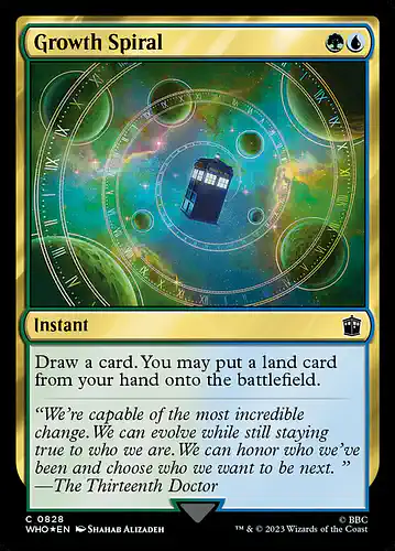 Growth Spiral - who Spoiler