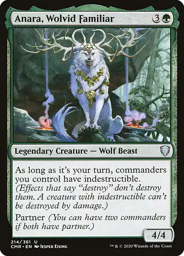 Anara, Wolvid Familiar - cmr Spoiler