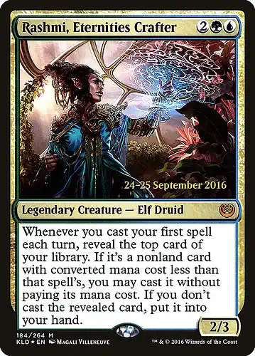 Rashmi, Eternities Crafter - kld Spoiler