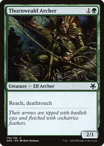 Thornweald Archer - gn3 Spoiler