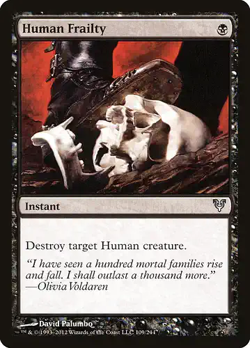 Human Frailty - avr Spoiler