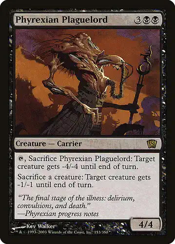 Phyrexian Plaguelord - 8ed Spoiler