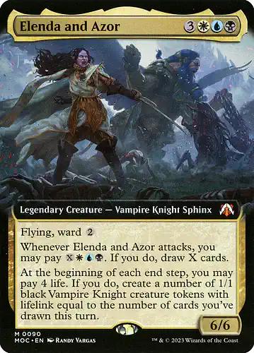 Elenda and Azor - moc Spoiler