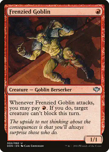 Frenzied Goblin - ddn Spoiler