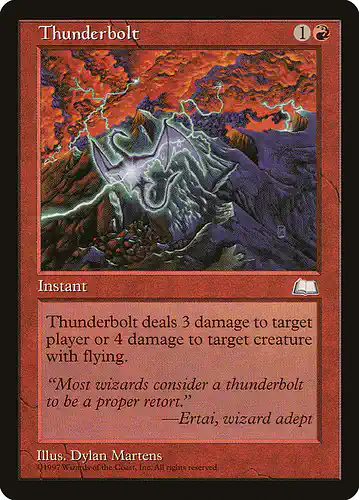Thunderbolt - wth Spoiler