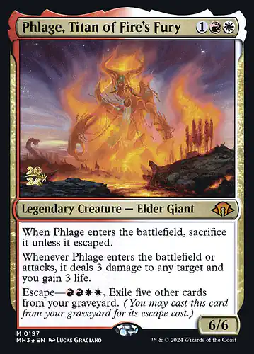 Phlage, Titan of Fire's Fury - mh3 Spoiler
