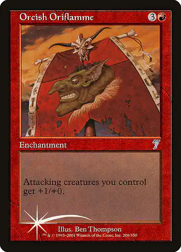 Orcish Oriflamme - 7ed Spoiler
