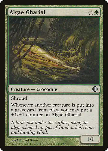 Algae Gharial - ala Spoiler