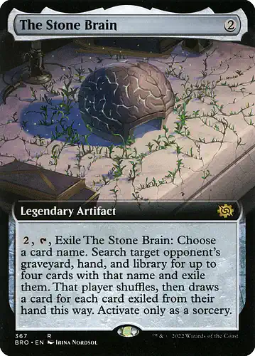 The Stone Brain - bro Spoiler