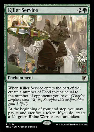 Killer Service - mkc Spoiler