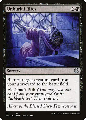 Unburial Rites - afc Spoiler