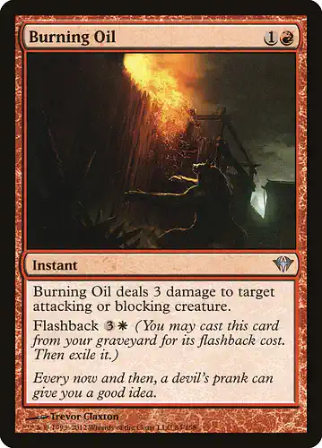 Burning Oil - dka Spoiler