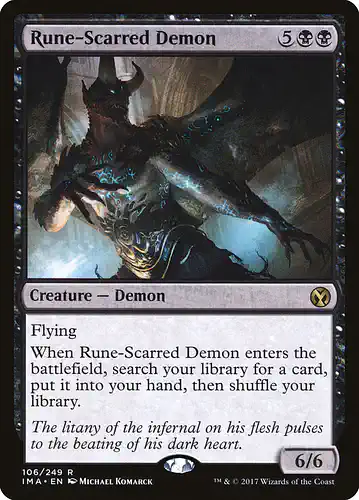 Rune-Scarred Demon - ima Spoiler