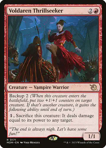 Voldaren Thrillseeker - mom Spoiler